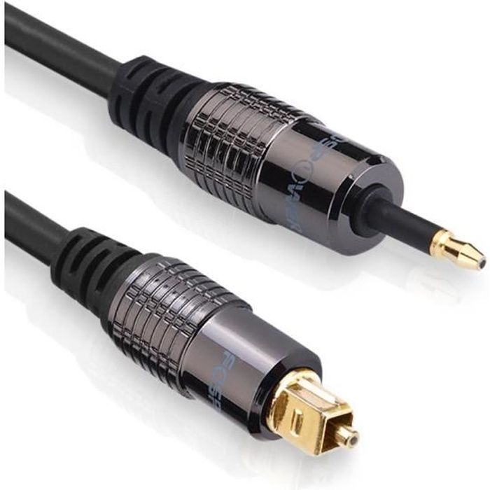 Câbles pout TV et autres FosPower Câble Optique Audio Numérique