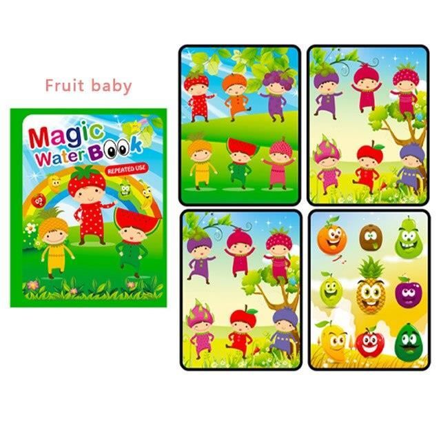 Kit Peinture Fruit Bebe Livre De Coloriage Montessori Reutilisable Types Livre De Dessin A L Eau Magique Les Cdiscount Beaux Arts Et Loisirs Creatifs Kit Peinture Fruit Bebe Livre De Coloriage Montessori Reutilisable Types Livre De Dessin A L Eau Magique Les Cdiscount Beaux Arts Et Loisirs Creatifs