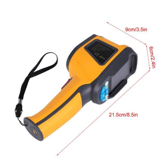 Caméra Thermique TK6 – Résolution 384x288 – Sensibilité 40 MK – Portable – Pour Inspection Électrique & Bâtiment - 10