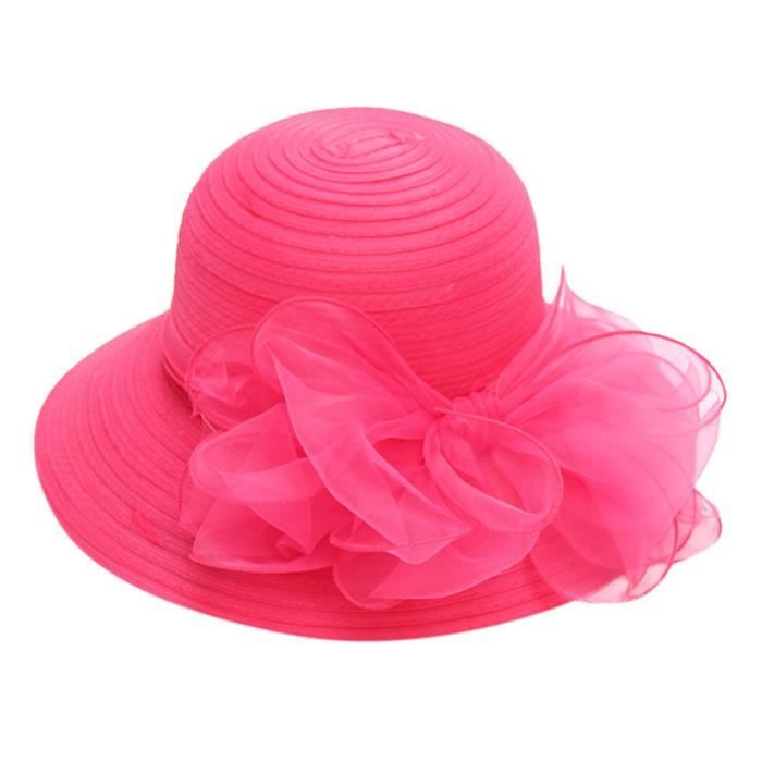 HIMESPORT Chapeau fascinateur de Kentucky Derby de mariage de mariée
