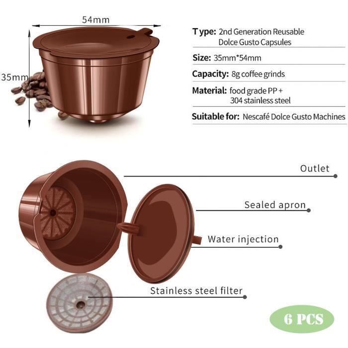 Lot De 2 Paniers Filtrants Réutilisables De 4 Tasses Avec Fond Fermé Pour Cafetière Et Cafetière MrCoffee – Filtre De Rechange Permanent Pour Filtres Mr Coffee Gold