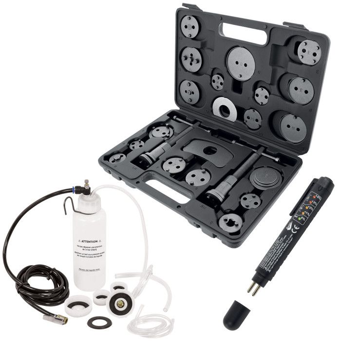 Kit Purgeur De Frein Et D'embrayage Automatique Avec Embout Pour Valve De Roue - STARKIT PERFORMANCE