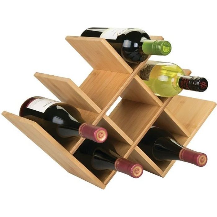 Range bouteille pour vin – joli casier à bouteille en bois pouvant
