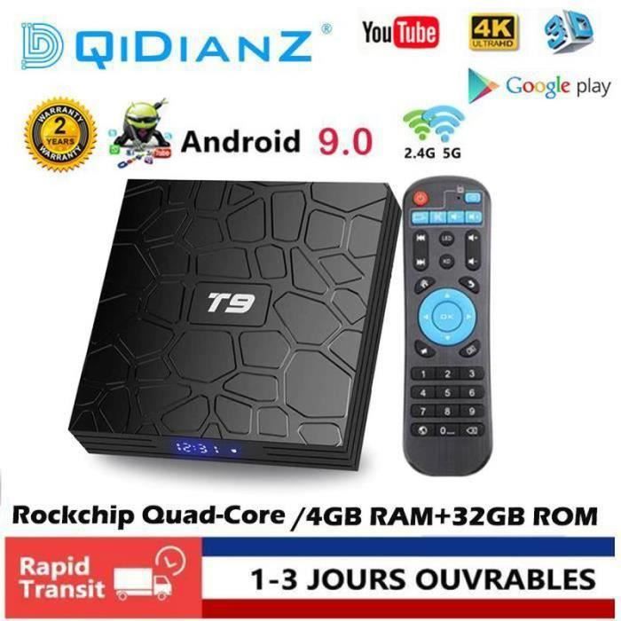 DQiDianZ Android 90 T9 Grande capacité 4GB+32GB WIFI 24G Quad Core ...