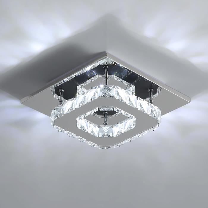 50 Prismes En Cristal K9 Carrés 2 Trous - Pendentifs Lustre 14/16/18/20/22mm - Décoration Lumineuse Maison