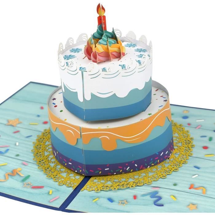 Carte D'anniversaire Pop-up 3D Avec Roses Et Papillons - Belle Carte Pour Femme, Maman, épouse, Sœur