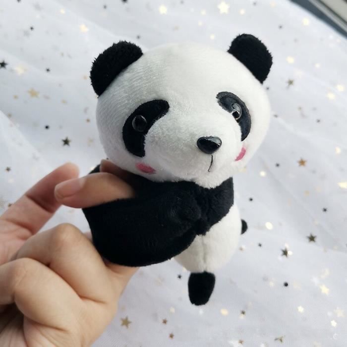 Bracelet Claquant Peluche Animaux - Panda, Koala, 20cm, Jouet Pour Enfant 4-8 Ans