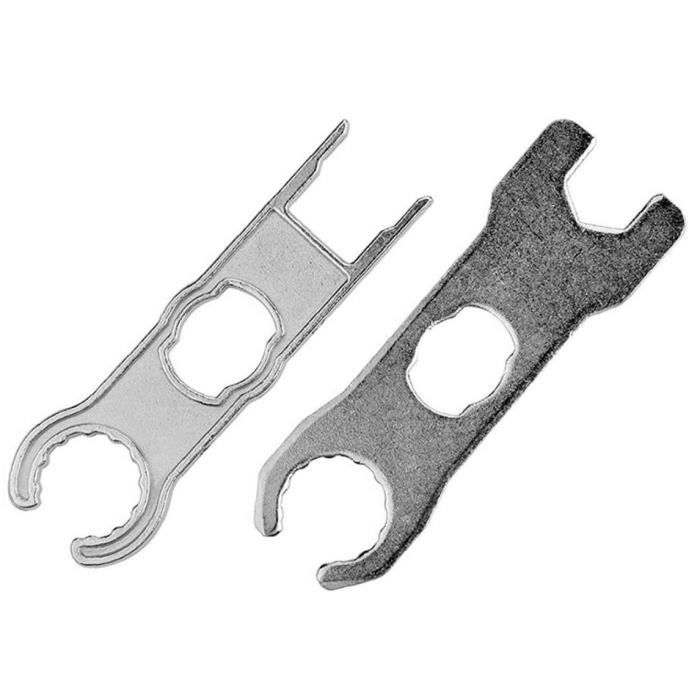 Lntyq Lot De 2 Clés à Molette, Outil De Connecteur Solaire Solaire, Clé à Outils Solaire