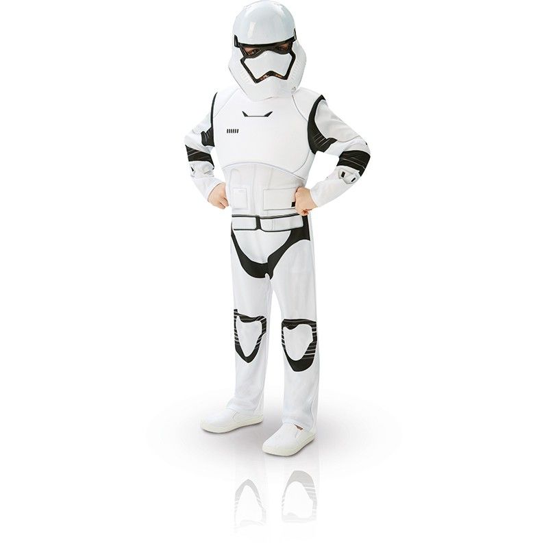 déguisement storm trooper star wars vii - disney - enfant 9 ans - blanc - licence star wars - polyester