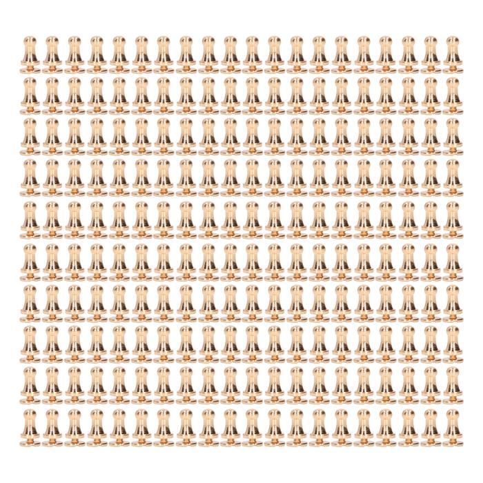 Rivets Solides En Cuivre Pur Tête Ronde - Diamètres M2, M2.5, M3, M4