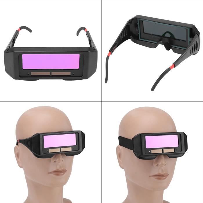 Casque De Soudage à Assombrissement Automatique - Pour MIG, TIG, MMA - Lunettes De Protection Neuves