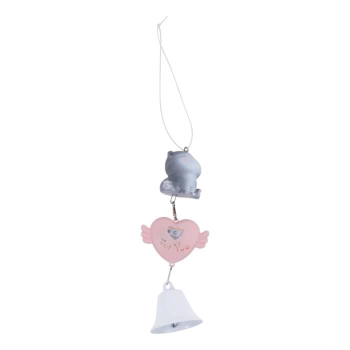 Carillon à Vent Chat En Métal - Déco De Jardin, Balcon, Terrasse, Effet Bronze Antique