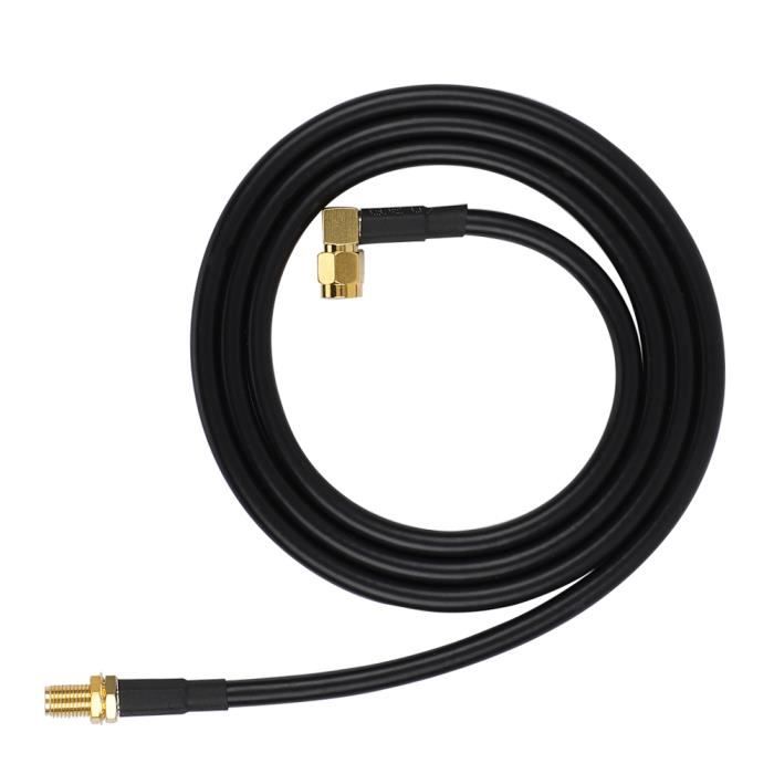 Ejoyous Câble D'Extension D'Antenne SMA Femelle Vers SMA Mâle Pour Baofeng UV-5R UV-82 UV-9R Plus Walkie, Câble D'Extension Coaxial, SMA Femelle Vers SMA Mâle