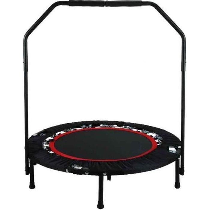 ANCHEER Sports Trampoline pour Deux Enfant Int/érieur//Ext/érieur Mini Trampoline Fitness Pliable avec Poign/ée R/églable Trampoline Parent-Enfant Charge Maximale: 100KG