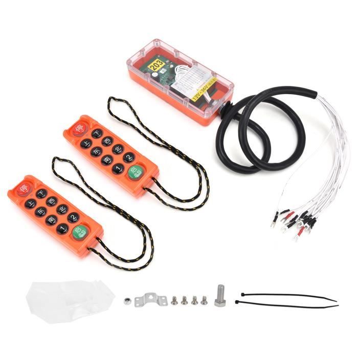 Télécommande Filaire Pour Grue/Palan - Bouton Haut/Bas - Étanche COB-61DR Avec Condensateur 30µF - 11