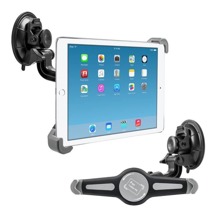 Fire//Kindle Fire Support Tablette Voiture D/étenteur Pare-Brise Automobile pour Samsung Galaxy Tab Active//Note Apple iPad Microsoft Surface Pro 4 Tesco HUDL IdeaTab Yoga