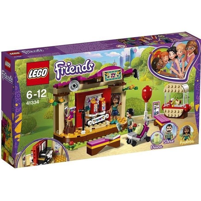 LEGO® Friends 41334 La scène de spectacle dAndréa