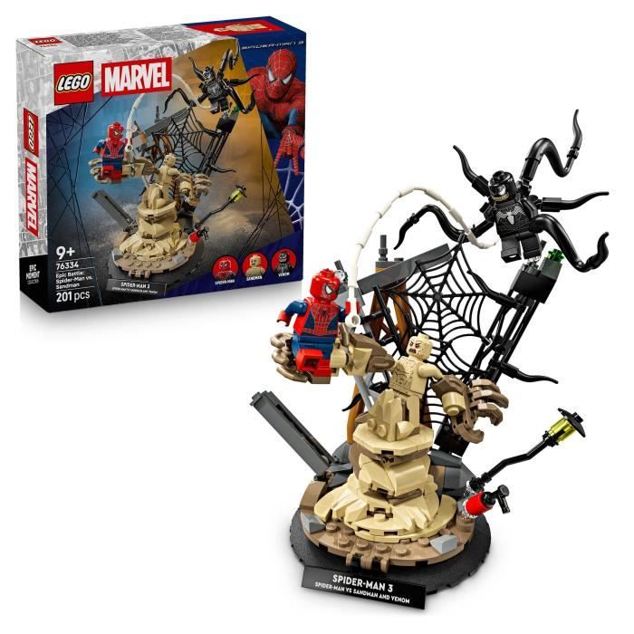 LEGO Marvel Le combat légendaire entre Spider-Man et Sandman 76334 - vue 8