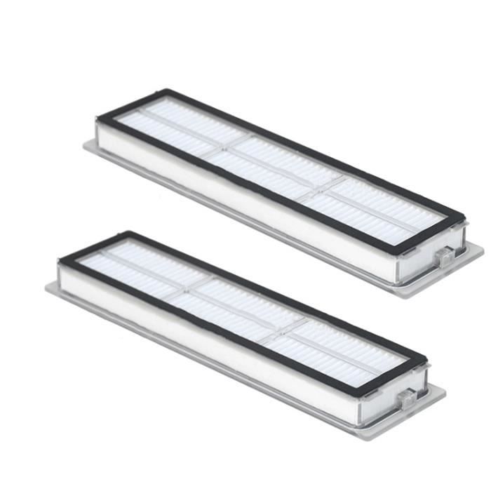 Lot de 2 filtres de rechange pour aspirateur robot Dreame D9