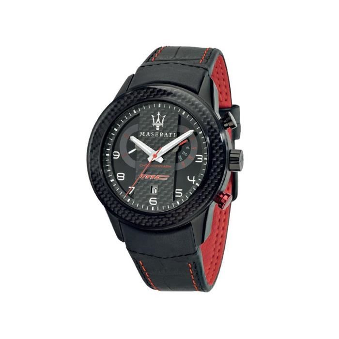 MASERATI Montre -  - R8871610004 - Cuir - Acier Inoxydable - 10 ATM
