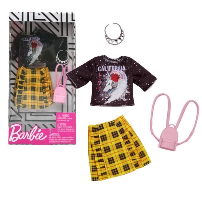 vetements poupees barbie