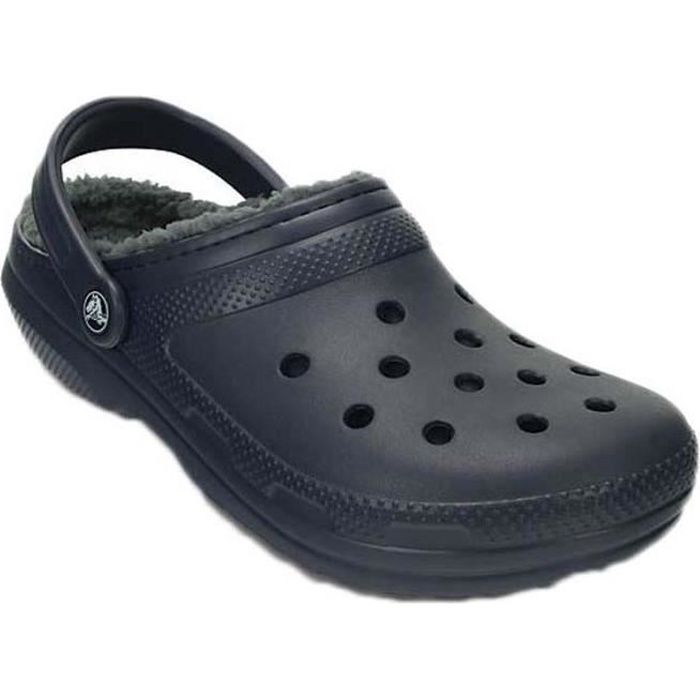 Chaussures homme Crocs Classic Lined Clog Bleu Doublure