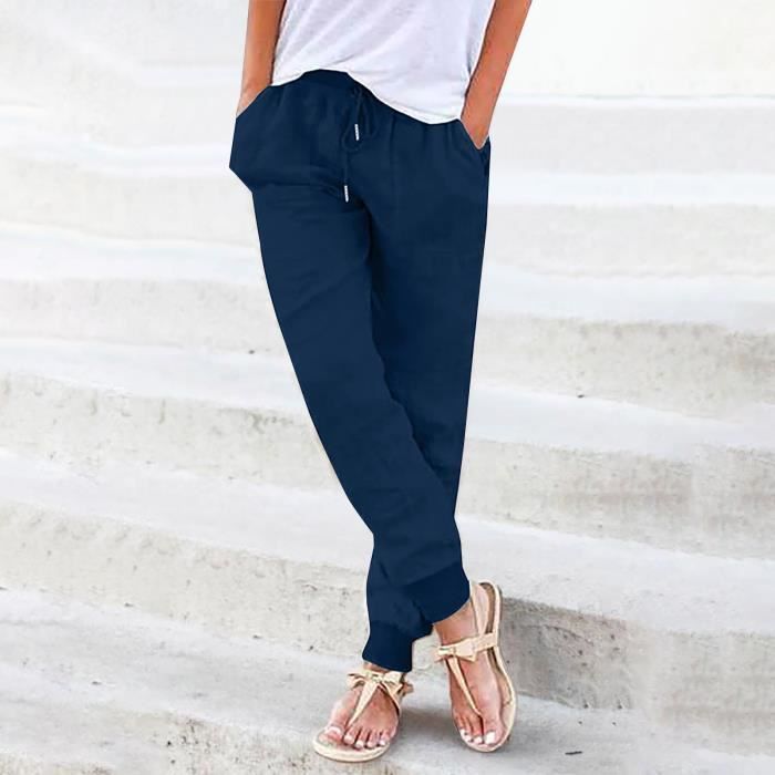 Pantalon femme décontracté best sale