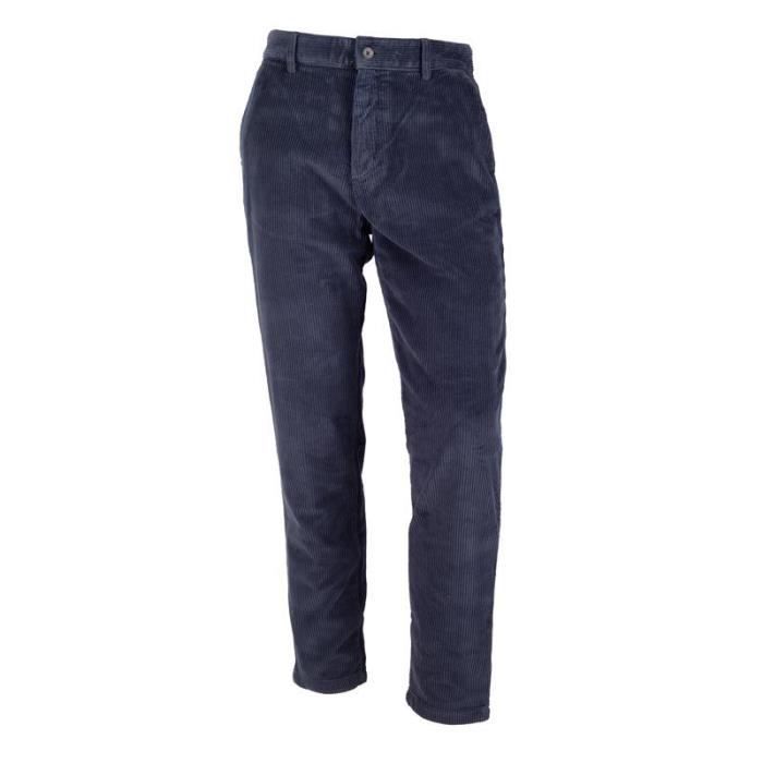 Pantalon velours palodin Homme AIGLE Bleu fonce Cdiscount Pr t