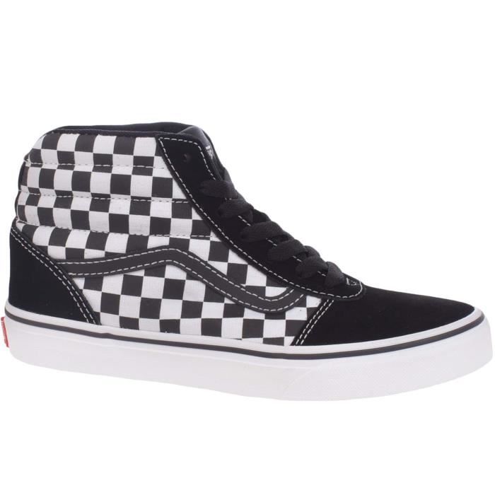 vans carreaux lacets