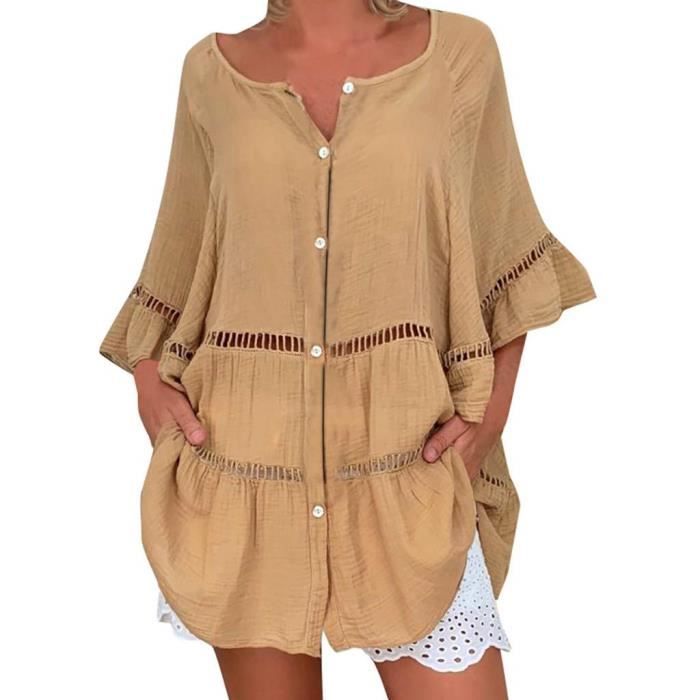 T shirt grande taille femme sales