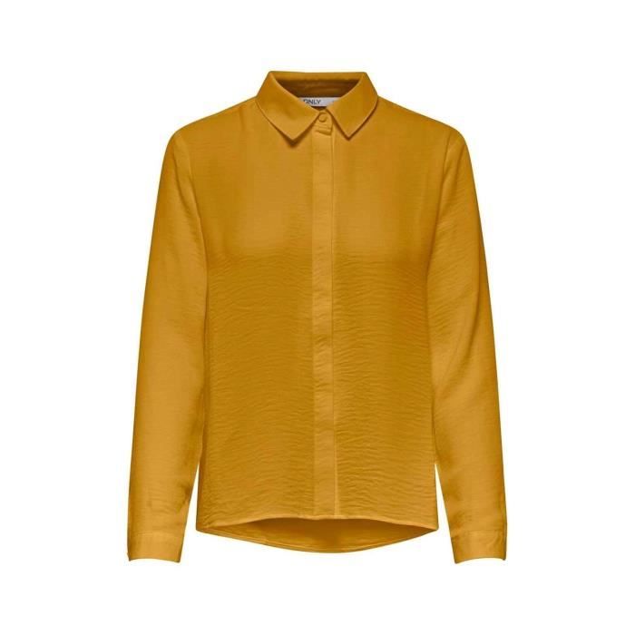 Chemise femme moutarde on sale