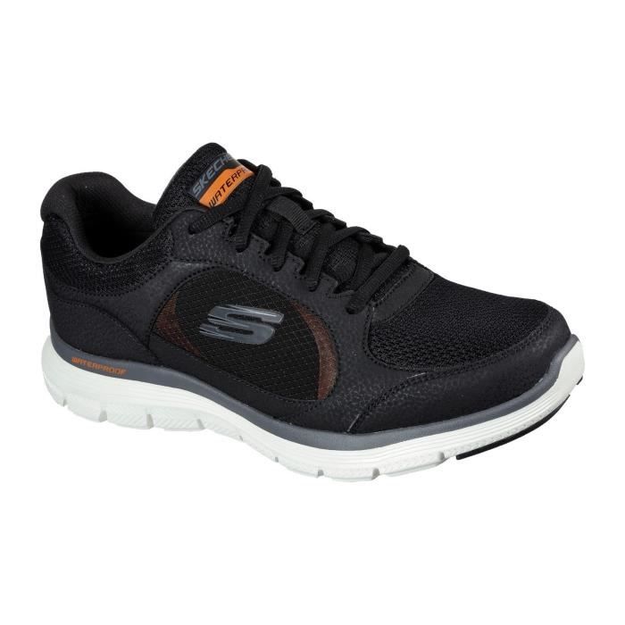 Chaussures de sport Skechers Flex Advantage 4.0 pour homme Noir Navy Confortable et etanche Cdiscount Sport