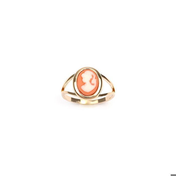 Bague perlée "perle eau douce" taille 54 plaqué or 750/000 garanti sans ...