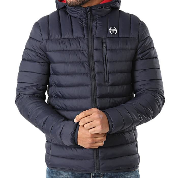 Nessen Doudoune Homme SERGIO TACCHINI Taille S Couleur BLEU Bleu Cdiscount Pret a Porter