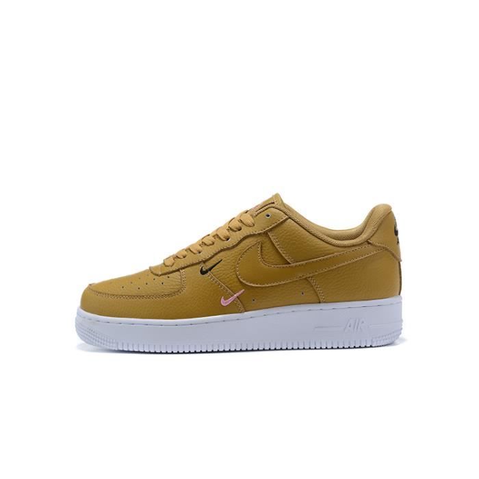 Nike air force jaune moutarde hot sale