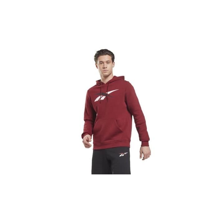 Pull reebok homme bordeaux sales