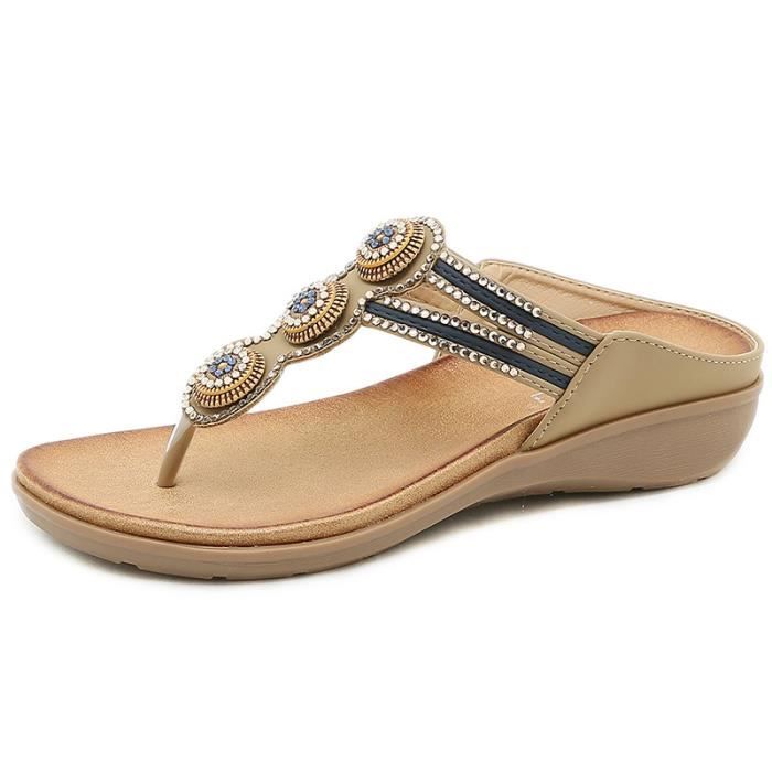 Sandale Espadrille Femme Nature Breeze 8.5 US - Noire, Motif Animal - Neuf Avec Emballage