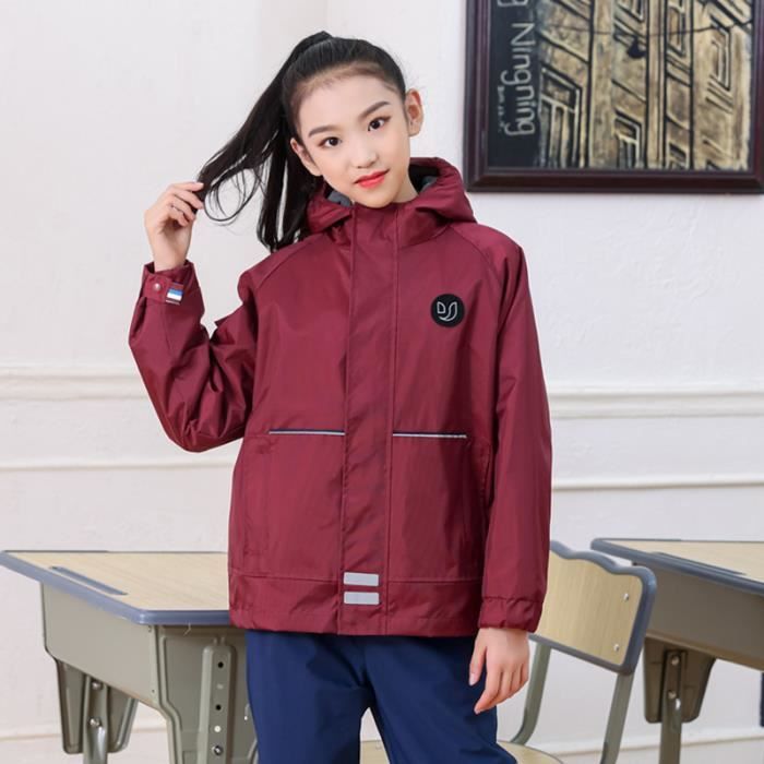 Combinaison De Ski Enfant Imperméable - Veste + Pantalon Pour Fille Et Garçon, Coupe-vent