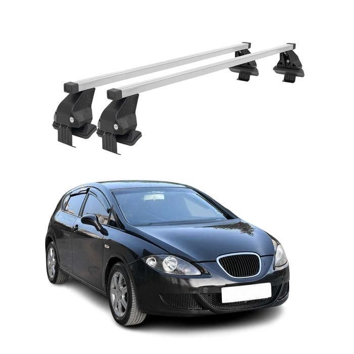 Barres Transversales Menabo Compatible Avec Seat Leon II 2009