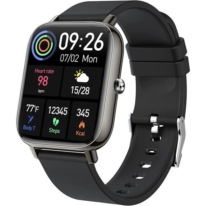 Montre Connectée Sport - OUTAD - F15 PRO - Écran tactile couleur - IP68 -  35g - Cdiscount Téléphonie