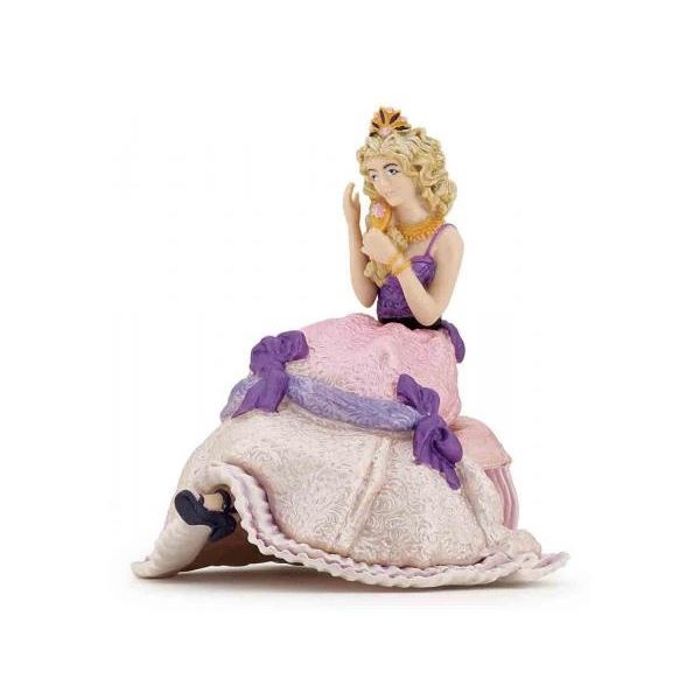 Figurine - PAPO - Princesse assise - Gamme Contes et L?�gendes - Jouet pour enfant de 3 ?� 11 ans 