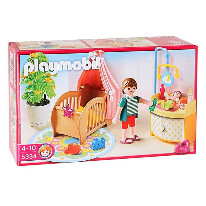 PLAYMOBIL 5334 Chambre de Bébé Avec Berceau - Cdiscount Jeux - Jouets