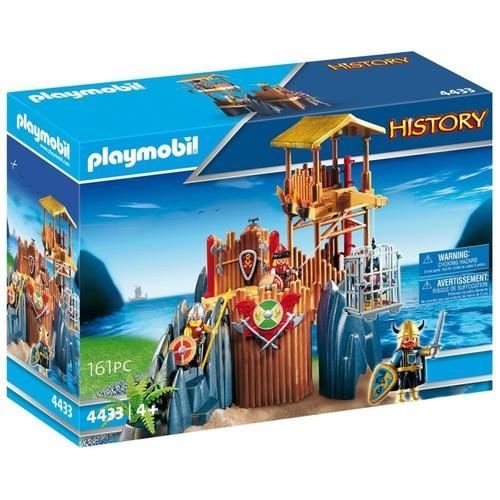 Playmobil - 4433 - Les Vikings - Vikings + Forteresse