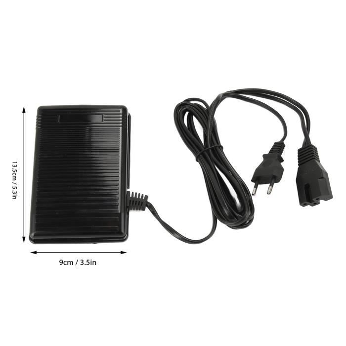 Pédale De Commande Singer 220V - Modèle 196131 - Compatible Machines 201 221 222 Featherweight