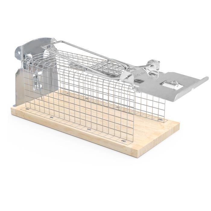 Piège à Souris Humane Cage Amélioré, No Kill, Efficace, Réutilisable Pour Les Souris Et Autres Rongeurs De Taille Semblable