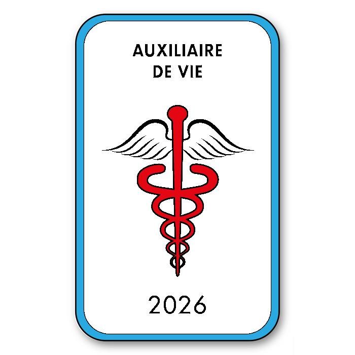 Caduceus 2023 Vignette Für Die Windschutzscheibe – Selbstklebend, Vitrophanie, Für Medizinisches Personal