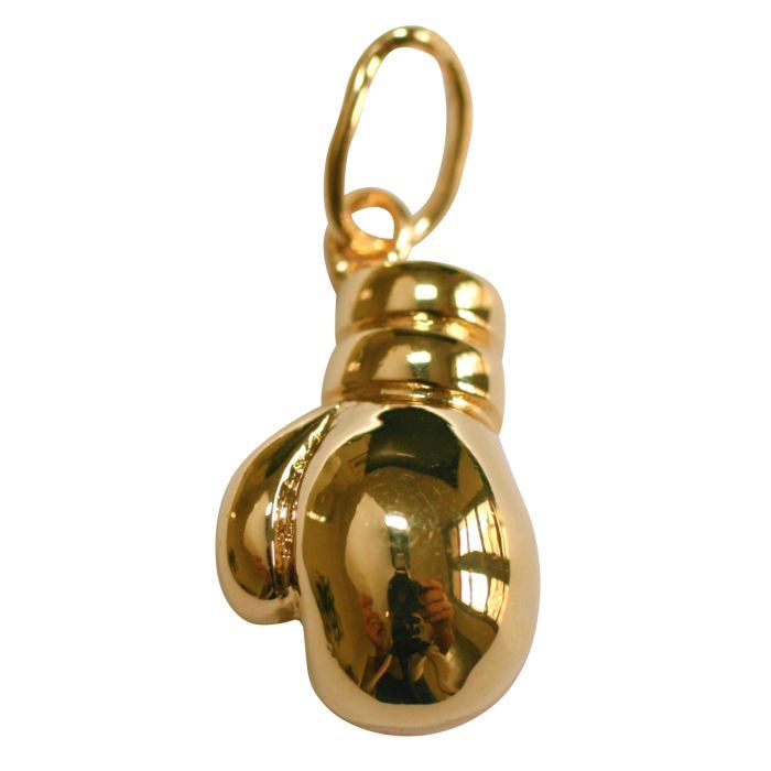 Pendentif Gant de Boxe Plaqué Or Pendentif Gant de Boxe Plaqué Or