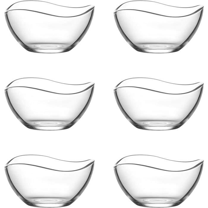 Lot de 3 saladiers verre couvercles - Electro Dépôt Lot de 3 saladiers verre couvercles - Electro Dépôt
