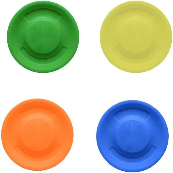 Frisbee Eau Doux Mousse & Silicone - 2 Pièces, Jouet Plage/piscine Pour Enfants (17 Cm)