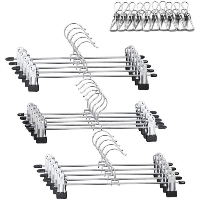 Rangement Foulards Et écharpes Lot De 5 Cintres Dorés Triangle - L
